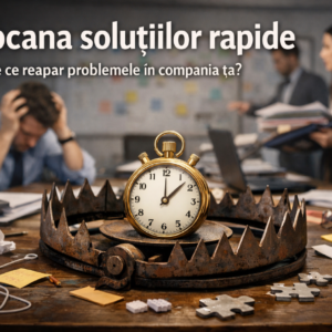 Capcana soluțiilor rapide. De ce reapar problemele în compania ta?